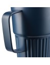 Tazas térmicas take-away de acero reciclado acanalado - 450ml