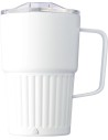 Tazas térmicas take-away de acero reciclado acanalado - 450ml