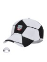 Gorras de 5 paneles con diseño de balón de fútbol