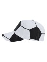 Gorras de 5 paneles con diseño de balón de fútbol