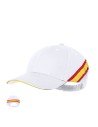 Gorras de 6 paneles con la bandera de España