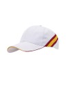 Gorras de 6 paneles con la bandera de España