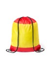 Mochilas de cuerdas con diseño de bandera española
