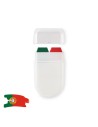 Pintura corporal con colores de banderas nacionales