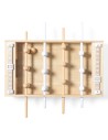 Mini futbolines de madera