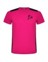 Camisetas deportivas bicolor unisex