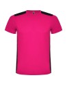 Camisetas deportivas bicolor unisex