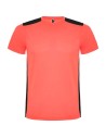 Camisetas deportivas bicolor unisex