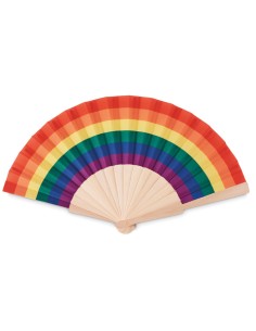 Abanicos de madera LGBT