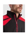 Chaquetas micropolar bicolor unisex