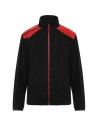 Chaquetas micropolar bicolor unisex