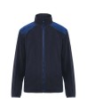 Chaquetas micropolar bicolor unisex