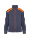 Chaquetas micropolar bicolor unisex
