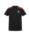 Camisetas de manga corta bicolor para hombre