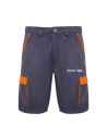 Pantalones cortos de trabajo bicolor