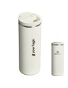 Vasos Stanley de acero inoxidable reciclado con tapa (350 ml)
