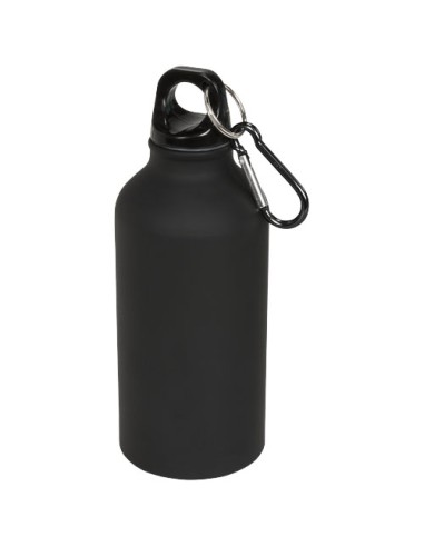 Bidones con acabado mate y mosquetón 400 ml