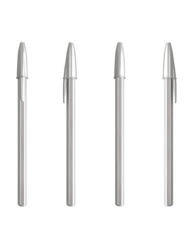 Bolígrafos Bic cristal metálicos
