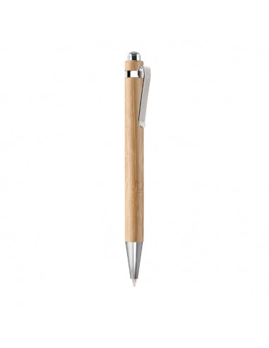 Bolígrafos retráctiles de bambú