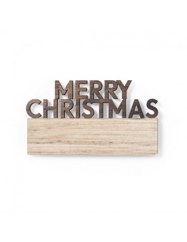 Imanes de Navidad 'Merry Christmas' de madera