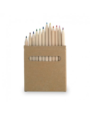 Cajas de 12 lápices de colores de madera