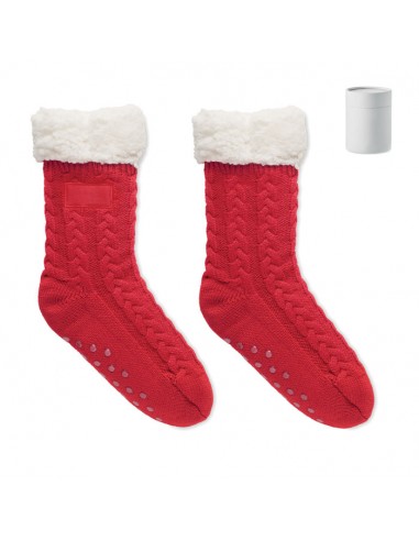 Calcetines antideslizantes de Navidad (talla L)