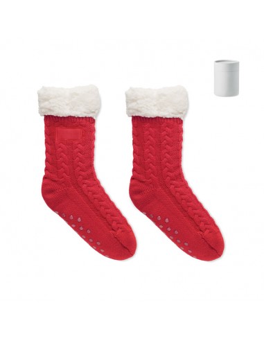 Calcetines antideslizantes de Navidad (talla M)