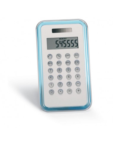 Calculadoras de 8 dígitos con cubierta de aluminio
