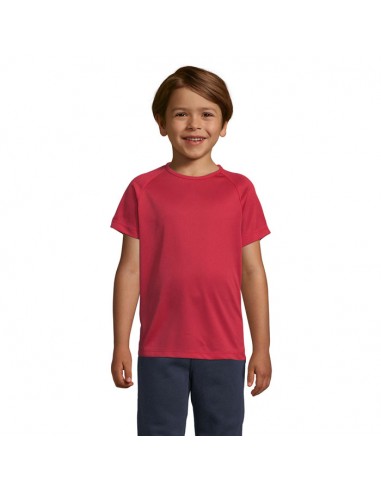 Camisetas para niños de manga corta transpirables