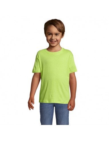 Camisetas para niños de manga corta y algodón