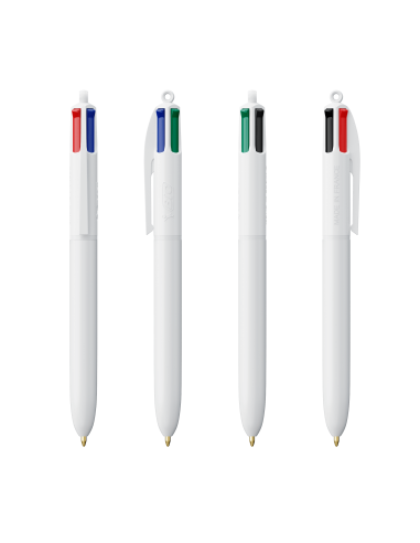 Bolígrafos Bic de 4 colores