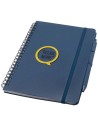 Cuadernos A5 de plástico reciclado con bolígrafo