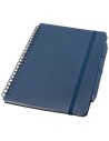 Cuadernos A5 de plástico reciclado con bolígrafo