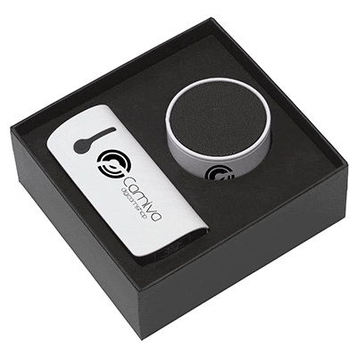 Regalos originales para clientes: Powerbanks y altavoces