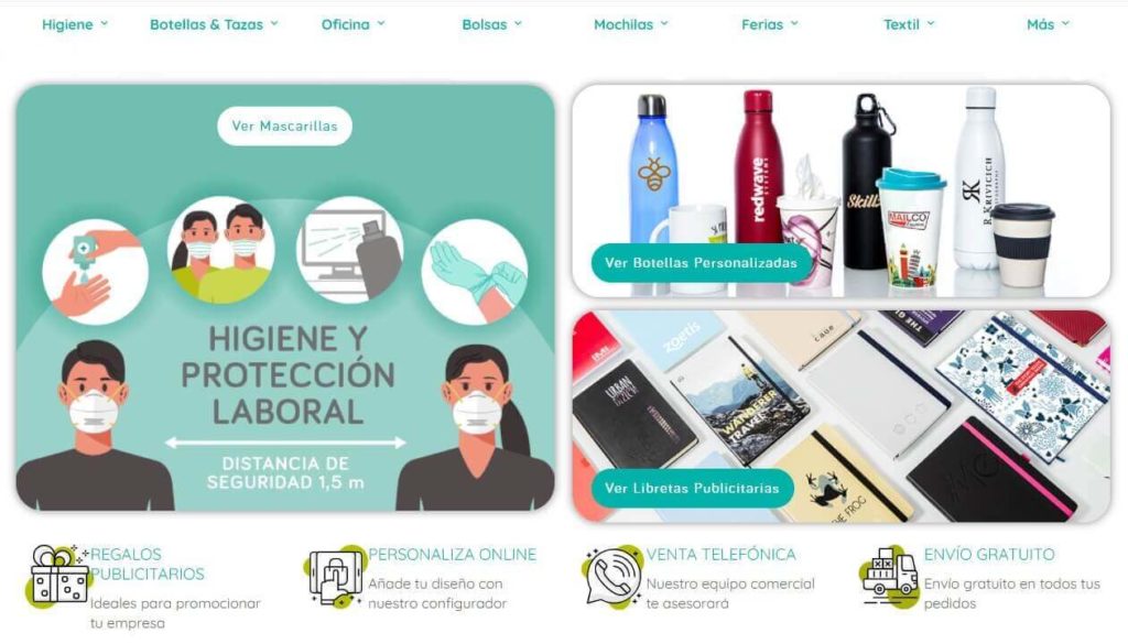 Nueva home page de Moloon