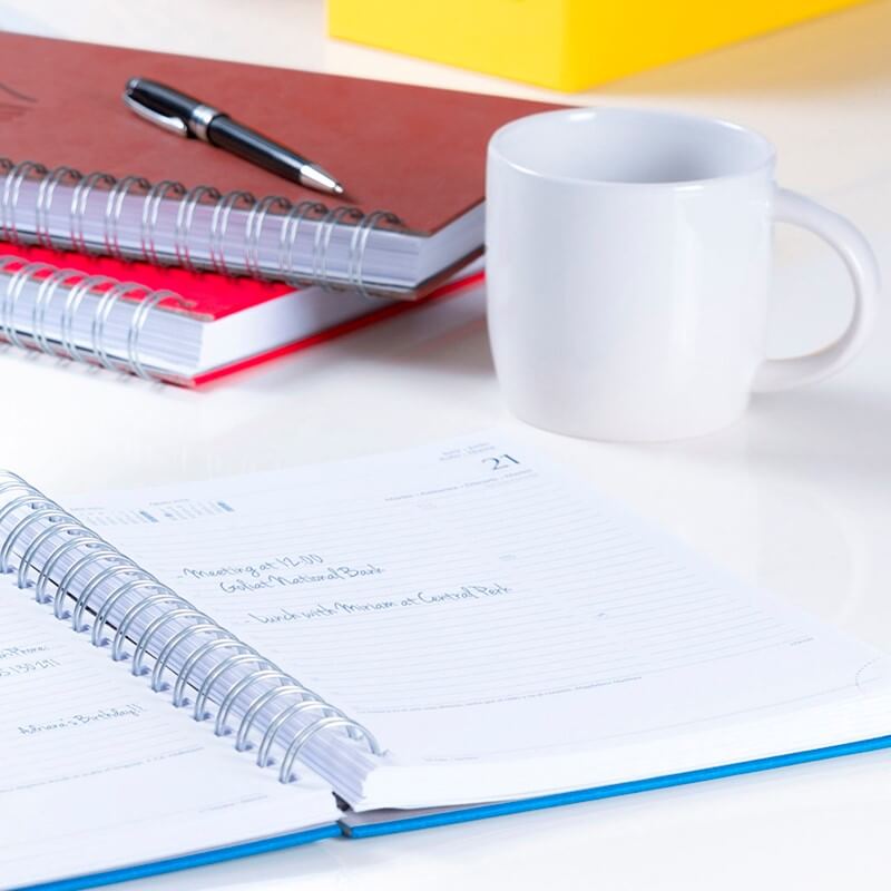 Agendas personalizadas y calendarios personalizados para trabajadores