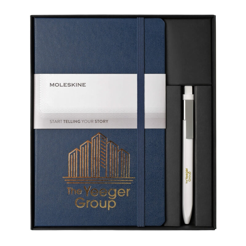Pack de libreta con boligrafo moleskine