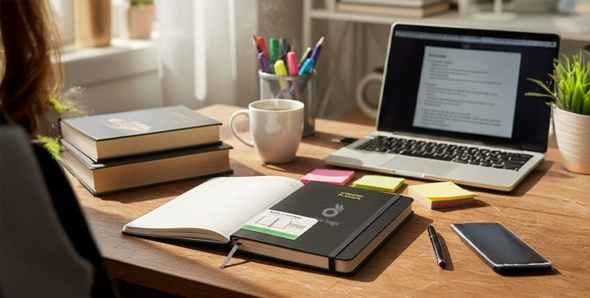 libretas-marca-moleskine-promocionales-logo