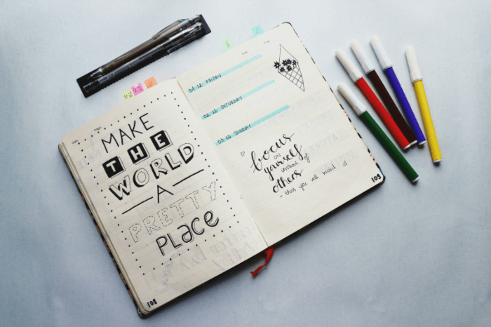 Por donde empezar los bullet journal