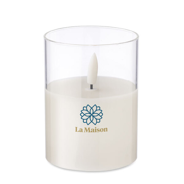 Velas LED personalizadas con efecto llama