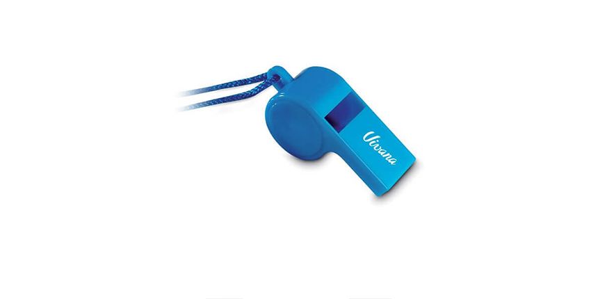 Merchandising deportivo y regalos personalizados para clubes y asociaciones deportivas - Silbatos personalizados