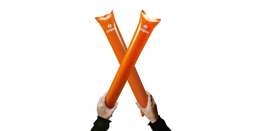 Merchandising deportivo y regalos personalizados para clubes y asociaciones deportivas - aplaudidores personalizados