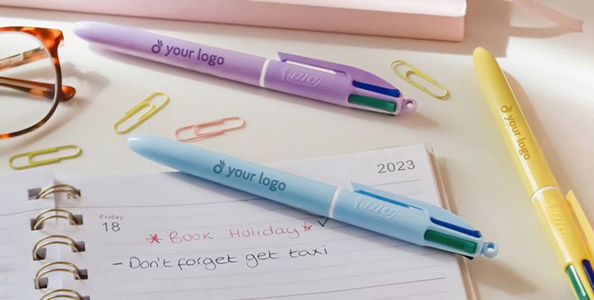 Historia de la marca Bic - Inclusión en el sector de los regalos promocionales