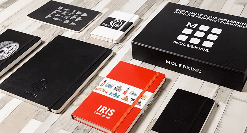 Regalos de empresa de lujo para clientes VIP y empleados de tu negocio - Libretas Moleskine personalizadas en Moloon