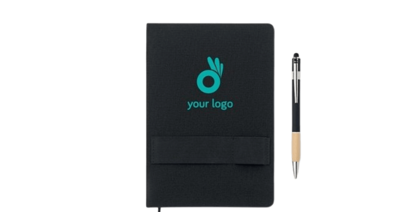 libretas-a5-boligrafo-banda-elastica-telefono-boligrafo