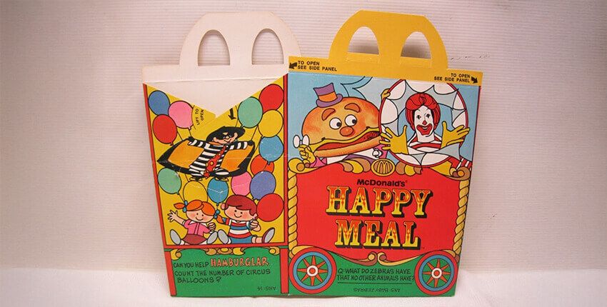 Happy Meal - Orígenes del merchandising