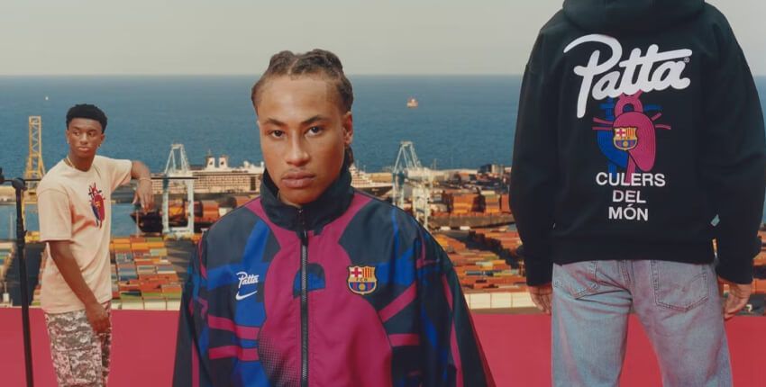 Colaboración del Barça en ropa