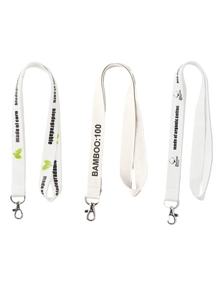 Lanyards ecológicos personalizados