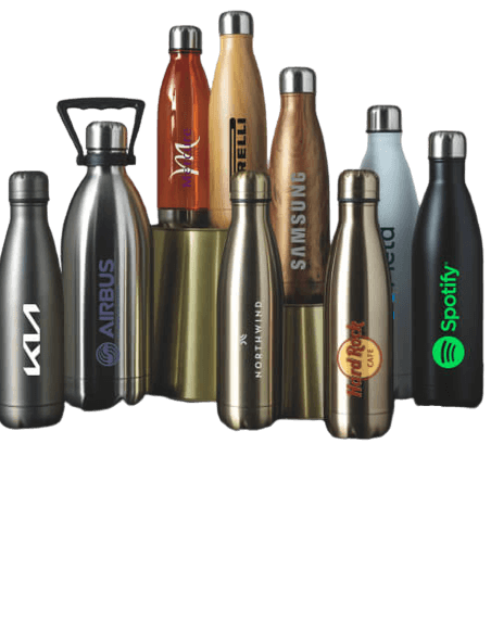 Botellas de acero inoxidable personalizadas
