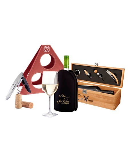 Accesorios de vino personalizados
